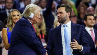 Who convinced Donald Trump to pick JD Vance as his running mate?