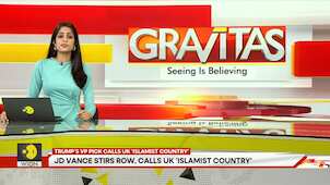 Gravitas: Trump's VP pick JD Vance calls UK 'first Islamist country' to get Nuclear weapons