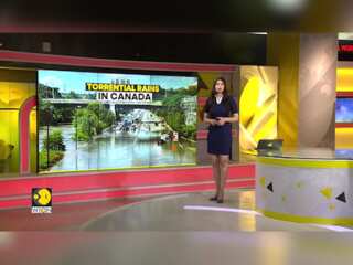 Heavy rainfall lashes Southeast Canada