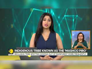 Peru: Uncontacted tribe Mashco Piro seen in Peruvian Amazon where loggers are active