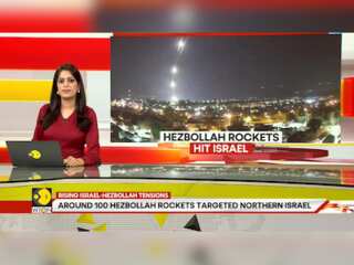 Israel-Hezbollah Tensions: 100 rockets target Northern Israel