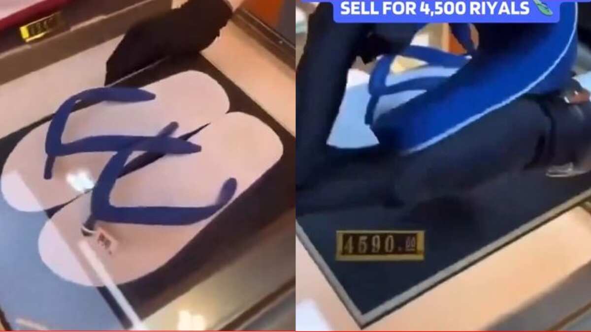 Fashion gets weirder, pair of bathroom slippers selling for Rs 1 lakh ($1196) in Saudi Arabia