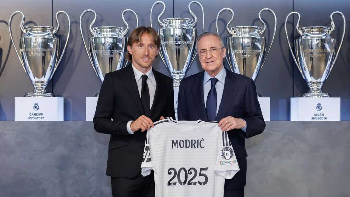 LaLiga: Real Madrid hand one-year extension to 'captain' Luka Modric LaLiga: Real Madrid hand one-year extension to 'captain' Luka Modric