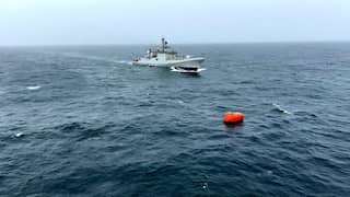 Exclusive: INS Teg rescues eight Indian sailors, one Sri Lankan of capsized Prestige Falcon crew
