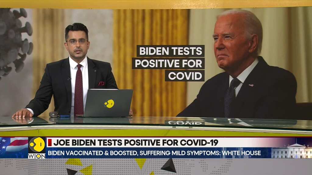 US President Joe Biden tests positive for COVID-19