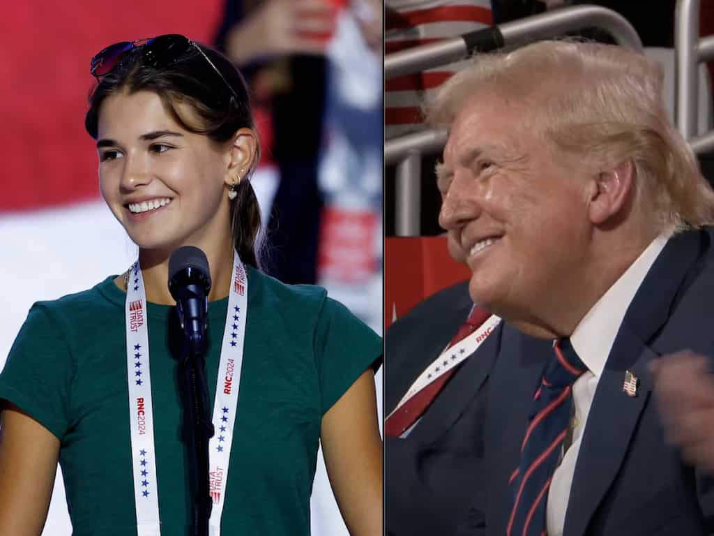 Who is Kai Trump, Donald Trump's granddaughter who steals the show at RNC with her emotional speech?