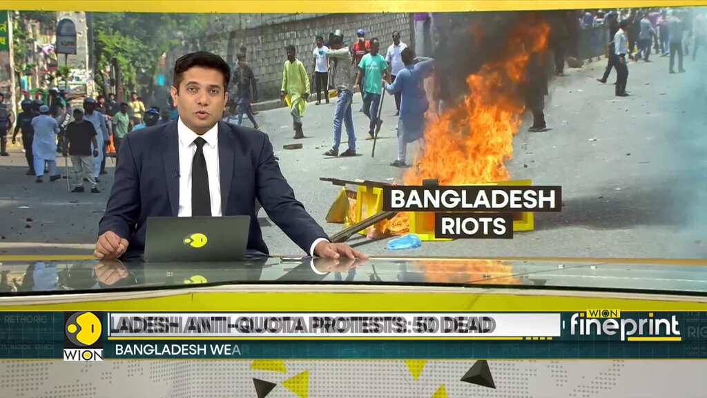 Bangladesh quota protests: Massive showdown between cops & protesters in Dhaka