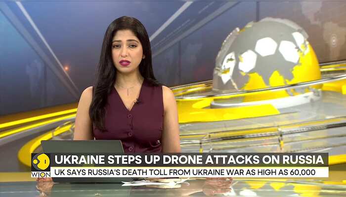 UK says Russia's death toll from Ukraine war as high as 60,000 as Ukraine launches drone attack