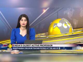 India's oldest active professor Shanthamma is Usha Chilukuri Vance's great aunt