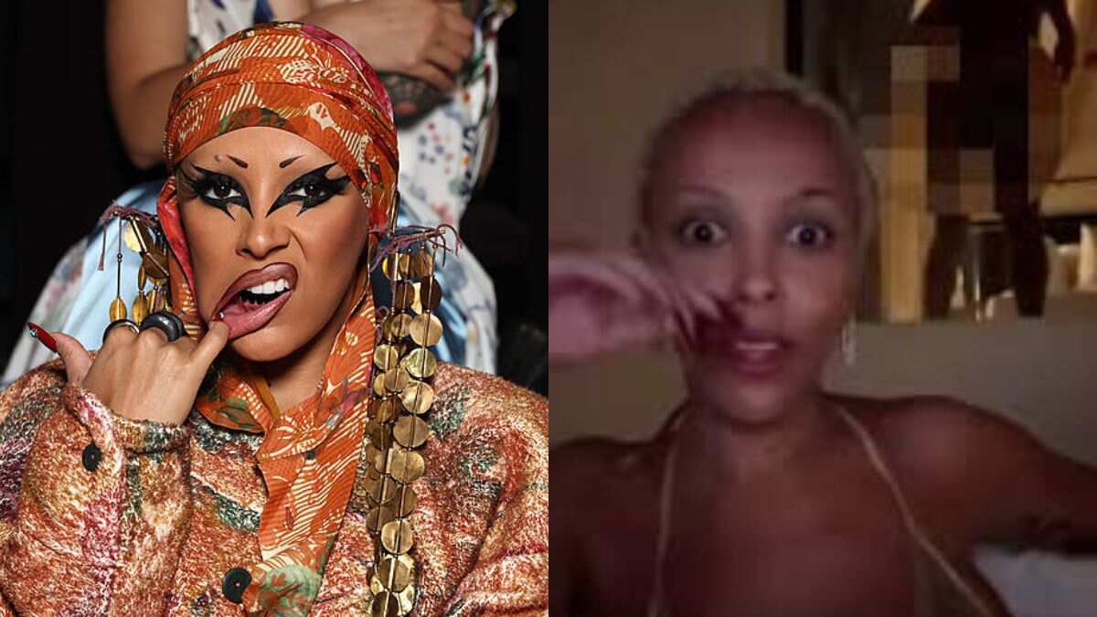 Viral: Doja Cat's naked friend interrupts her Insta live; rapper left speechless - Entertainment