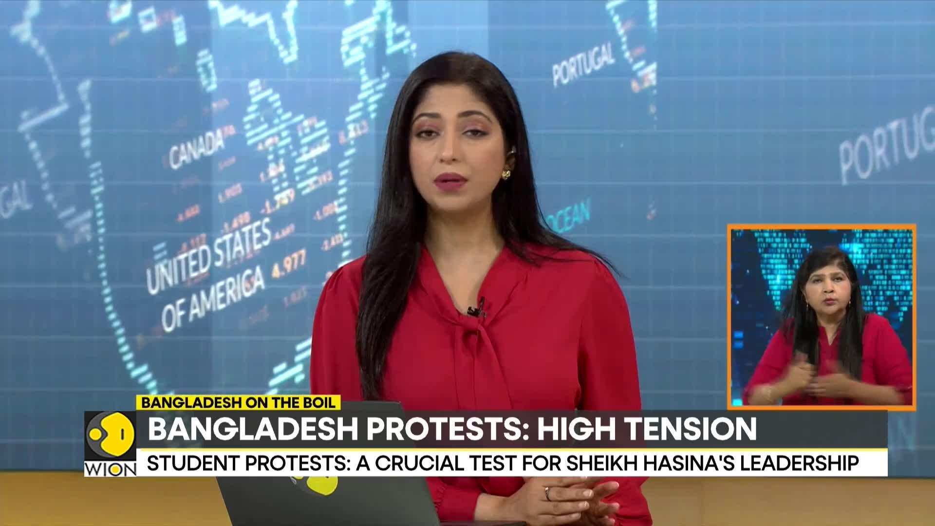 Violent protest grips Bangladesh over civil service hiring rules