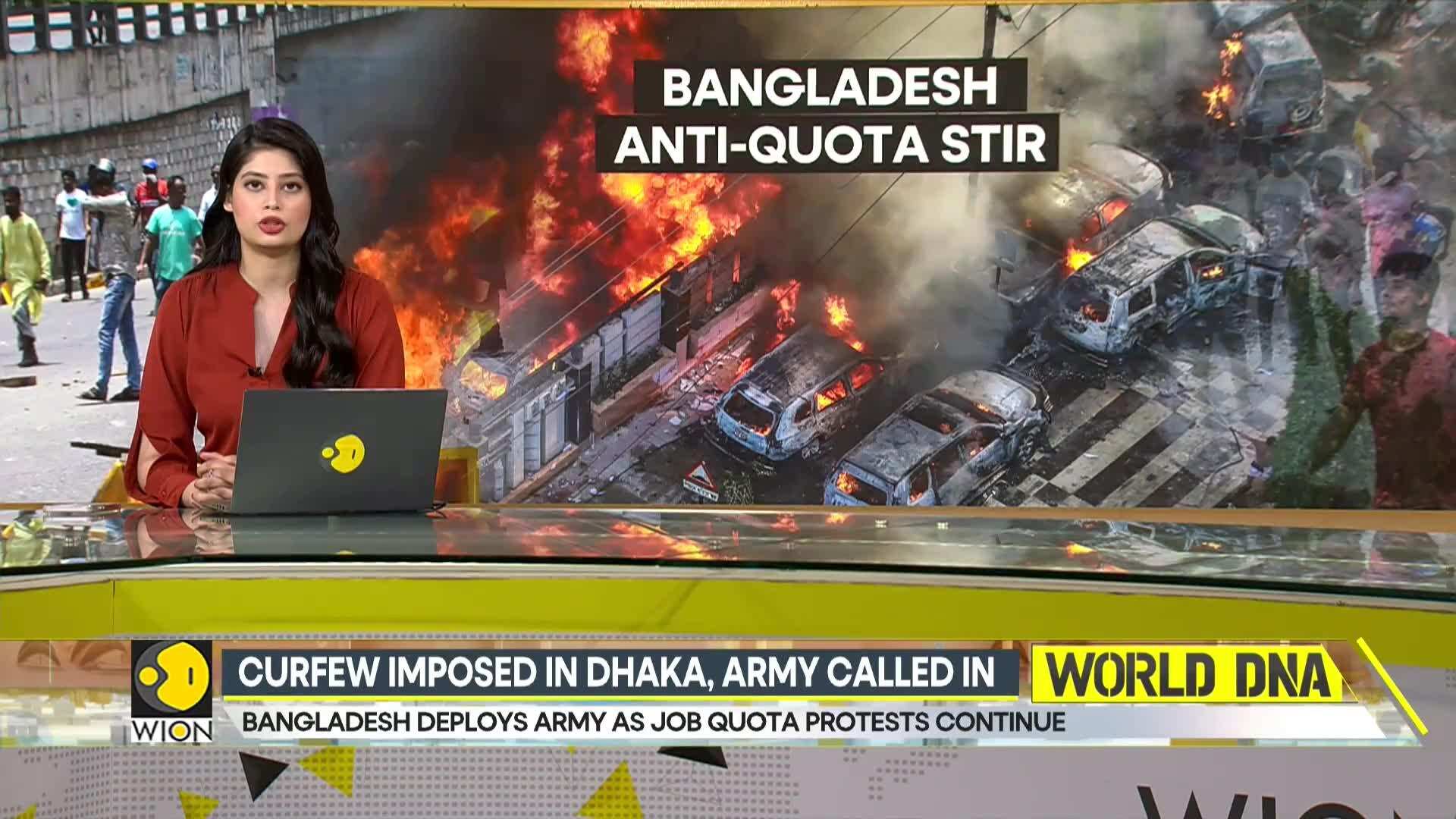 Bangladesh quota protests: Death toll rises to 100: Reports