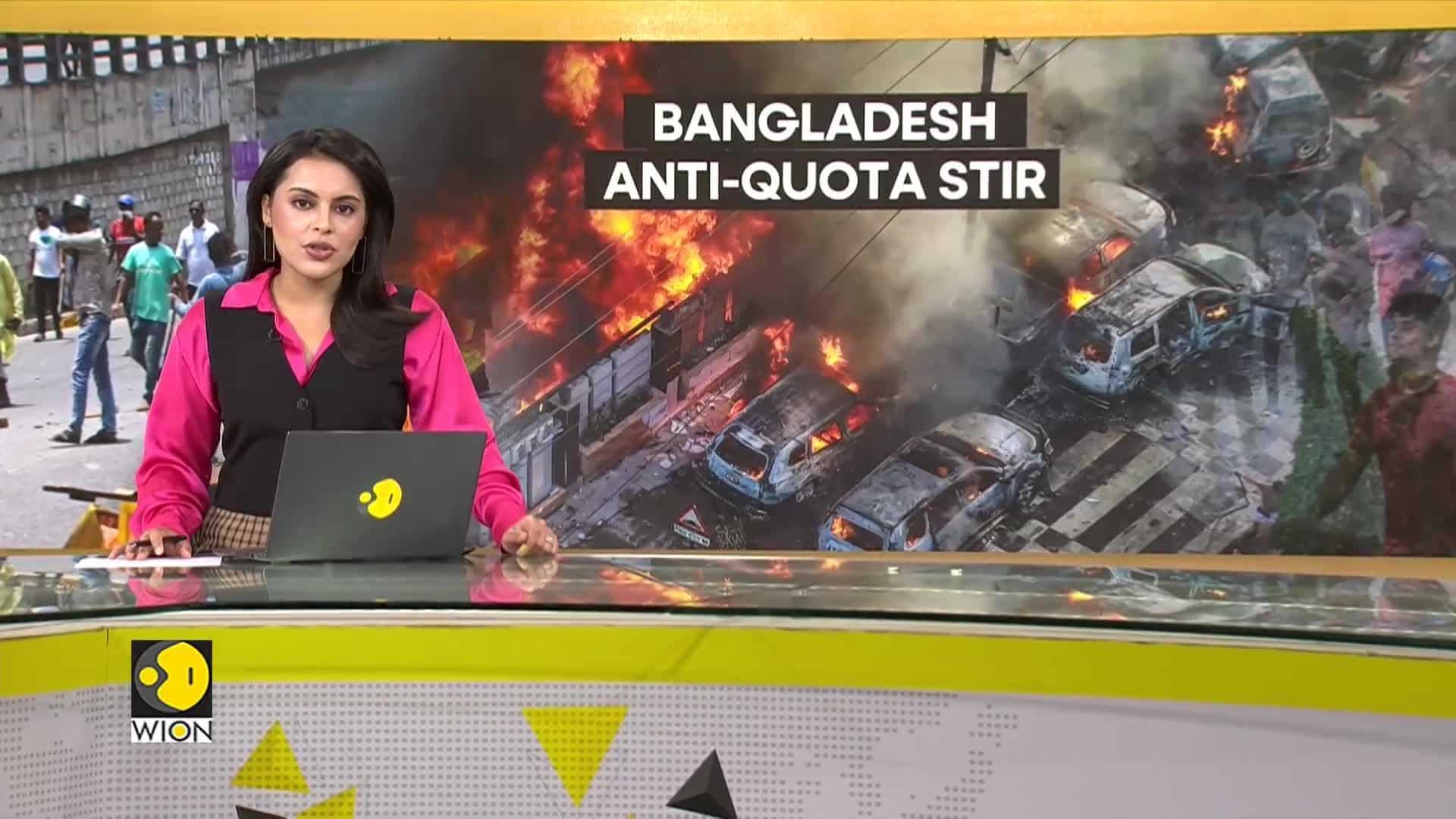 Bangladesh anti- quota protests: Death toll rises to 100: Reports