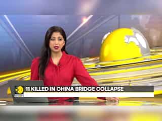 China: 11 dead, over 30 missing as bridge collapses in northwest region; rescue operations underway