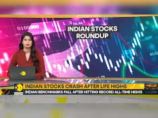 Indian stocks crash after life highs