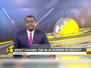 What is 'Blue screen of death' due to Crowdstrike error