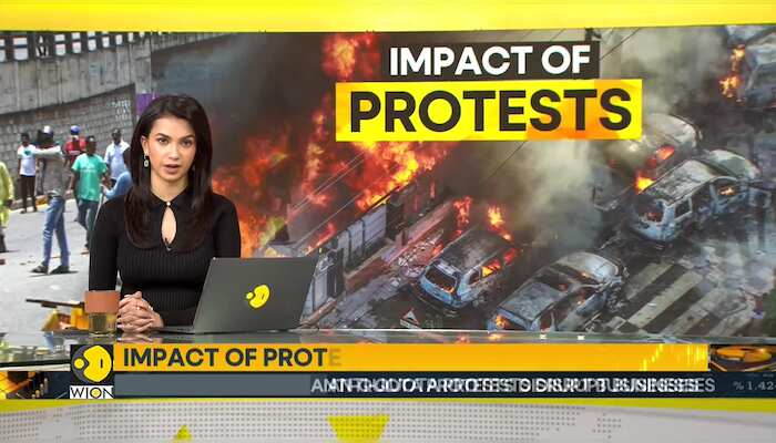 Impact of protests in Bangladesh