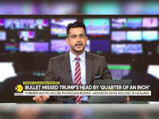 Trump assassination bid: Bullet that hit Trump's ear left 2 cm-wide wound: Doctor