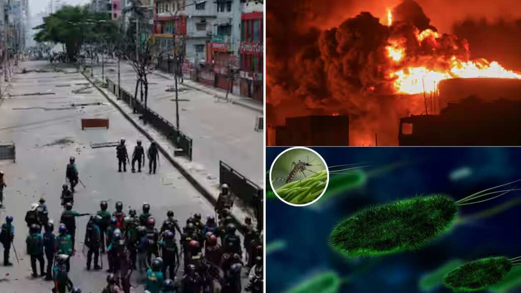 Morning news brief: Bangladesh protest intensify; IDF intercepts missile from Yemen; and more
