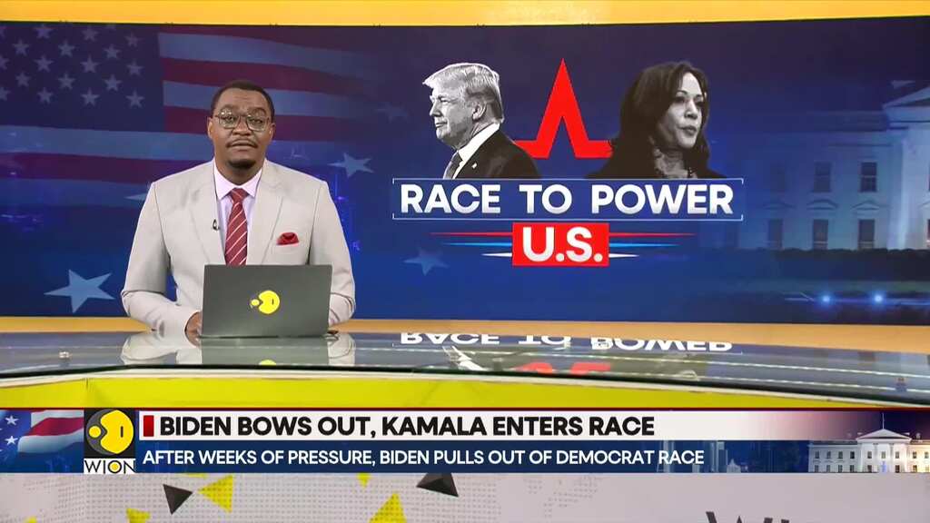 US Elections: President Biden endorses Kamala Harris to be Democrat nominee