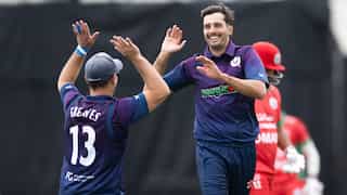 Scotland's Charlie Cassell breaks record for most wickets on ODI debut - WATCH