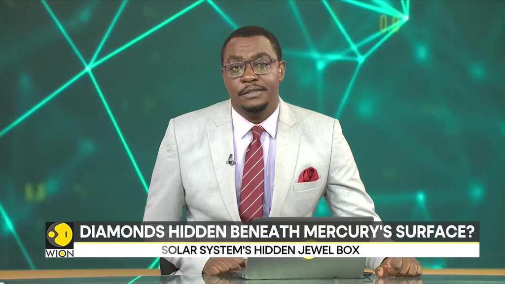 Diamonds hidden beneath Mercury's surface?