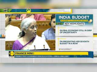 Budget 2024: Finance Min Nirmala Sitharaman presents budget 2024, says 'Rs 2 lakh cr for 5 schemes'