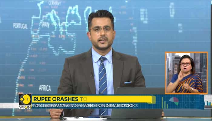 Budget 2024: Post-budget, Rupee crashes to a record low, Indian stocks tank
