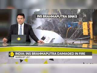 India: INS Brahmaputra damaged as fire breaks out aboard ship