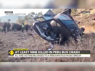 Peru Bus Crash: Bus carrying 20 passengers crashed in Peru, rescue operations underway