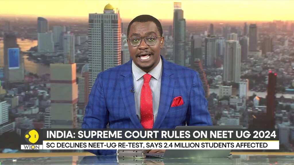 India: Supreme Court declines NEET-UG re-test, says 2.4 mn students affected