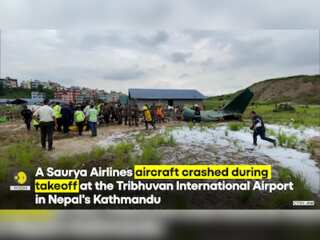 Nepal Plane crash: 18 killed, pilot survives after Saurya Airlines flight catches fire in Kathmandu