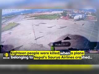 Nepal Plane Crash caught on video: Plane crashes in Nepal's Kathmandu airport | WION Originals