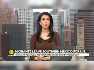 Migrants from Southern Mexico hope to reach US before November