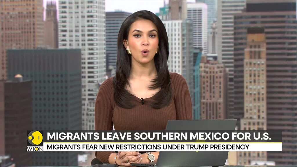 Migrants from Southern Mexico hope to reach US before November