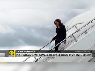 Trump vs Harris: Poll data shows Kamala Harris leading by 2% over Trump