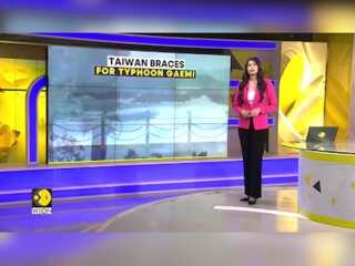 Typhoon Gaemi: Gaemi brings heavy rains in Taiwan