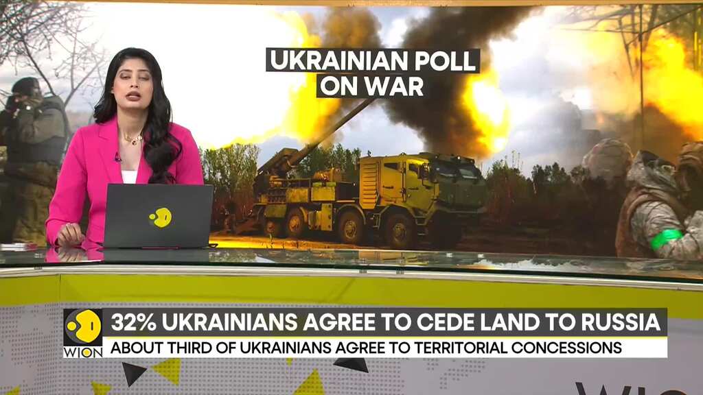 Russia-Ukraine war: 32% Ukrainians agree to cede land to Russia, new poll suggests