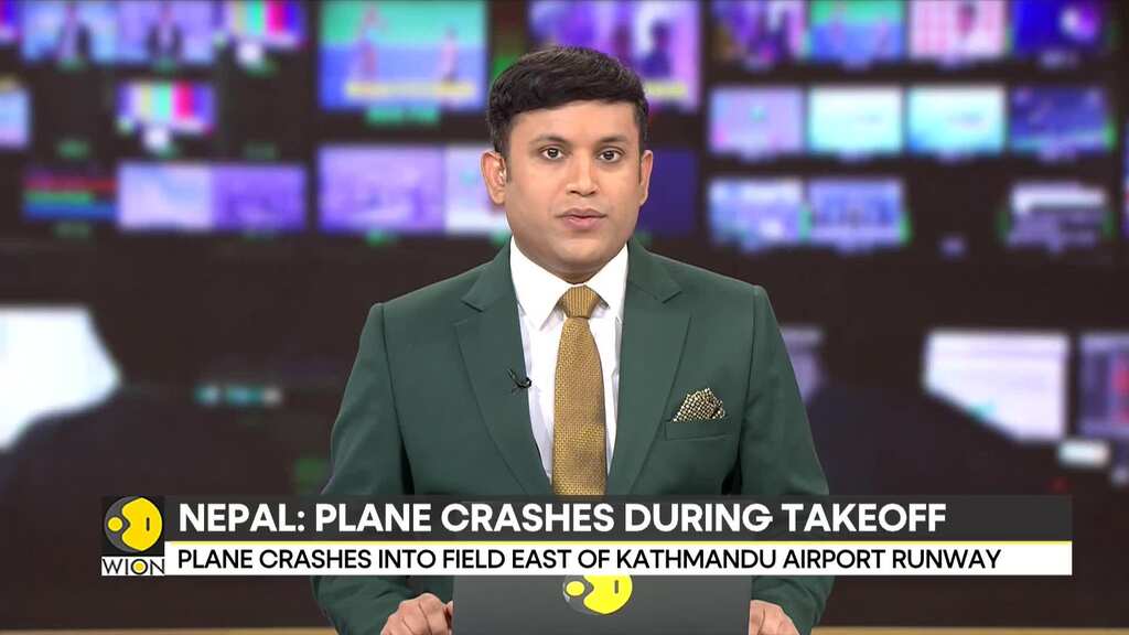 Nepal Plane Crash: Saurya Airlines aircraft crashes after catching fire during take-off