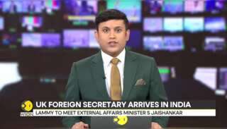 UK Foreign Secretary David Lammy on a two-day visit to India