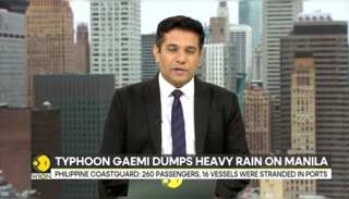 Philippines: Typhoon Gaemi causes heavy floods on streets of Manila