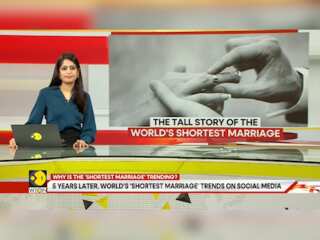Gravitas: The tall story of the world's shortest marriage