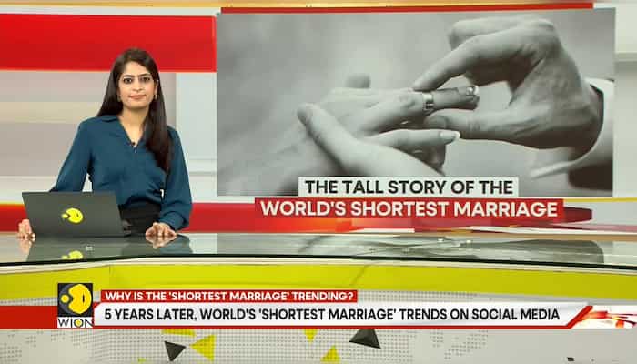 Gravitas: The tall story of the world's shortest marriage