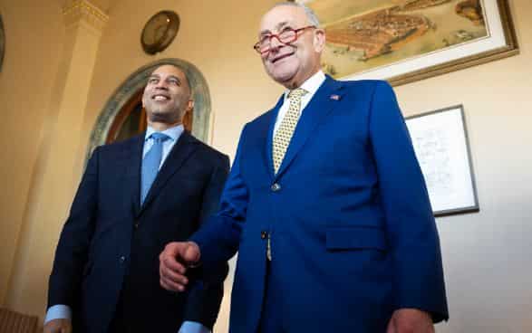 Schumer and Jeffries, top two Democrats in Congress, endorse Kamala Harris