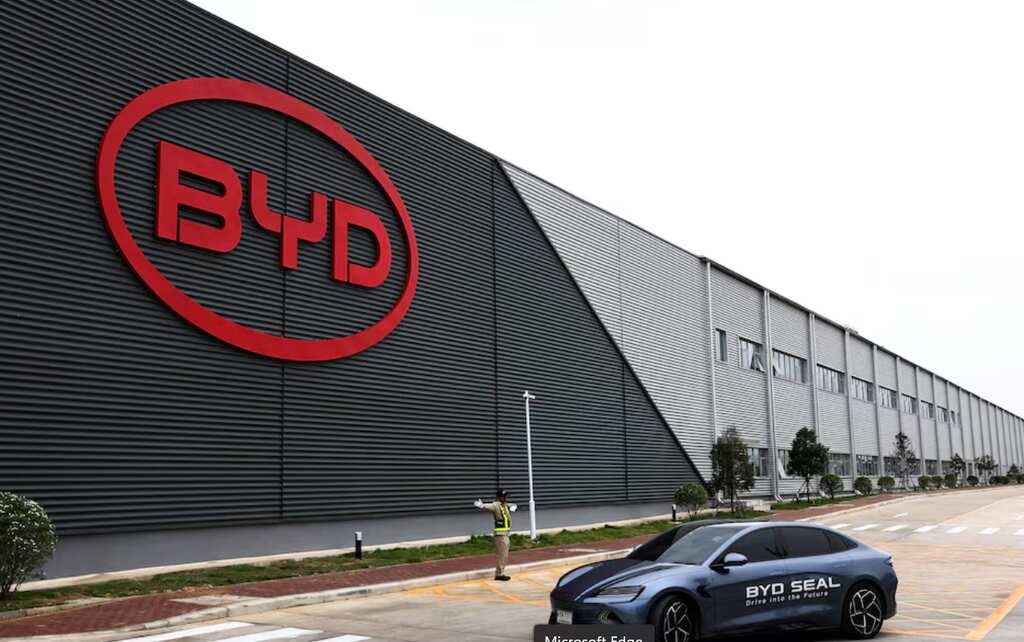 China's BYD to establish car plant in Karachi, marking its entry into Pakistan