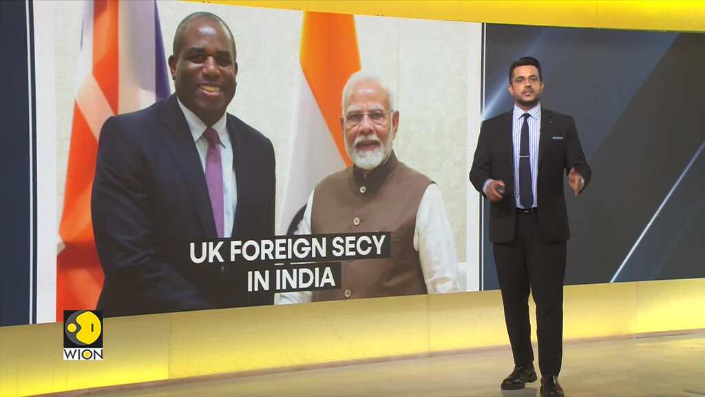 UK Foreign Secretary David Lammy in India meets PM Modi