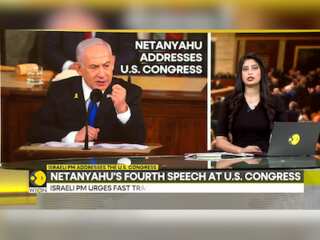 Israel Prime Minister Netanyahu addresses US Congress, thanks American people for support