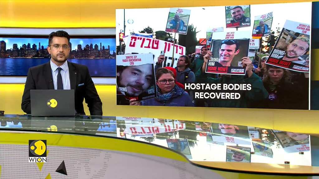 Israel-Hamas war: Israeli forces recover bodies of two hostages from Gaza