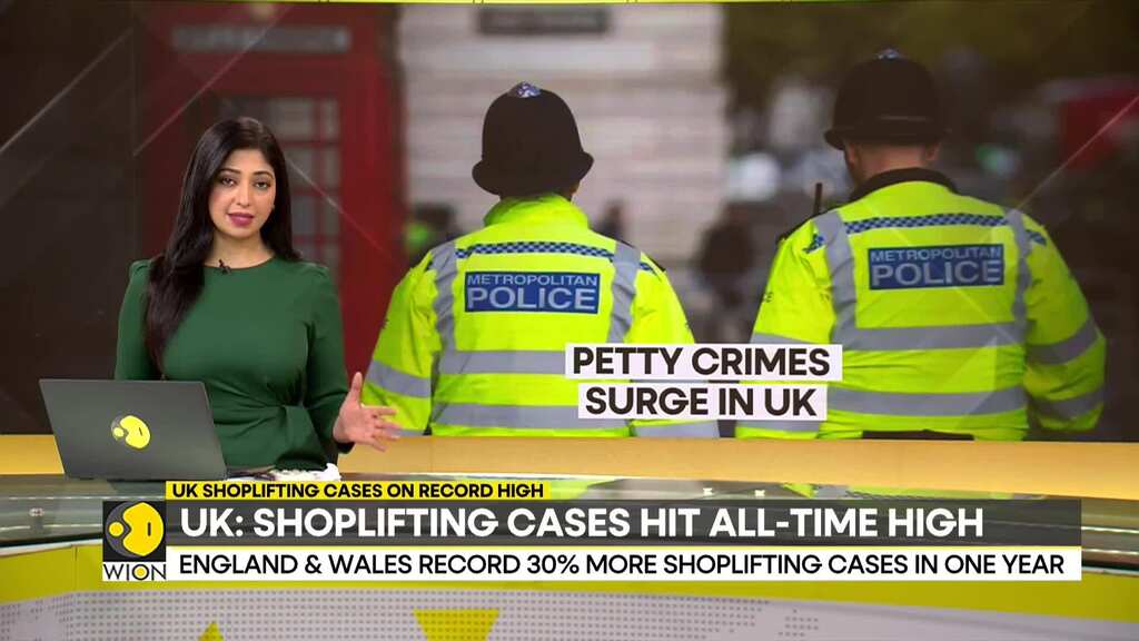 UK: Shoplifting cases hit all-time high