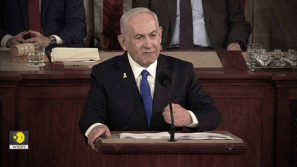 Israel’s ‘fight is your fight': Netanyahu tells US congress